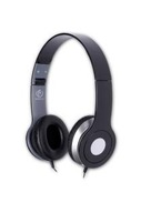 CITY BLACK stereo slúchadlá s mikrofónom CITY BLACK stereo slúchadlá s mikrofónom