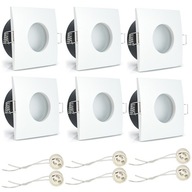 6x KOVOVÁ STROPNÁ LAMPA PRE LED ŽIAROVKY 6x KOVOVÁ STROPNÁ LAMPA PRE LED ŽIAROVKY