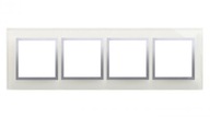 Simon 54 Nature Quadruple rám, sklo, SILVER MIST Simon 54 Nature Quadruple rám, sklo, SILVER MIST