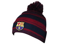 DETSKÁ ZIMNÁ ČIAPKA FC BARCELONA S BUMPOŇOM NA LYŽANIE DETI DETSKÁ ZIMNÁ ČIAPKA FC BARCELONA S BUMPOŇOM NA LYŽANIE DETI