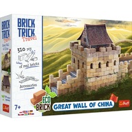 Trefl Brick Trick postavte čínsky múr z tehál