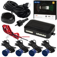 4X CÚVACIE PARKOVACIE SENZORY SADA BUZZER PREDNÉ ZADNÉ MODRÁ 4X CÚVACIE PARKOVACIE SENZORY SADA BUZZER PREDNÉ ZADNÉ MODRÁ