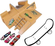 RAMP SKATEPARK FINGERBOARD+3 MEGA SKATEBOARDY Veľké RAMP SKATEPARK FINGERBOARD+3 MEGA SKATEBOARDY Veľké