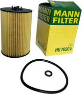 MANN HU7020Z OLEJOVÝ FILTER AUDI A3 MANN HU7020Z OLEJOVÝ FILTER AUDI A3