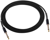 Mikrofónny kábel JACK - JACK 2 m čierny