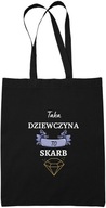 Nákupná taška Darček pre dievčatá Čierna ECO Nákupná taška Darček pre dievčatá Čierna ECO