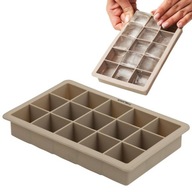 Silikónová forma na veľké kocky ľadu, 15 kusov Silikónová forma na veľké kocky ľadu, 15 kusov