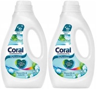 Coral Liquid prací gél farba lily lime 2x1L Coral Liquid prací gél farba lily lime 2x1L