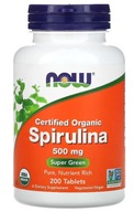 SPIRULINA 500 mg 200 tabliet - CERTIFIKÁT. ORGANICKÝ SPIRULINA 500 mg 200 tabliet - CERTIFIKÁT. ORGANICKÝ