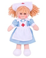 Bábika Nurse Nancy pre deti Bigjigs Toys