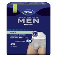 Absorpčné nohavičky Tena Men Pants Normal Grey S/M 9