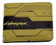 Cyberpunková dvojdielna herná peňaženka žltá