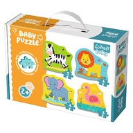 36073 KOCKY DETSKÉ PUZZLE ZVIERATKÁ NA SAFARI 36073 KOCKY DETSKÉ PUZZLE ZVIERATKÁ NA SAFARI