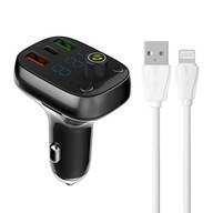 LDNIO C704Q Bluetooth FM vysielač 2xUSB-A, USB-C LDNIO C704Q Bluetooth FM vysielač 2xUSB-A, USB-C