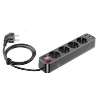 HOCO 4-zásuvková zásuvka + 2 x USB QC3.0 18W + Type C PD 20W Aura HOCO 4-zásuvková zásuvka + 2 x USB QC3.0 18W + Type C PD 20W Aura