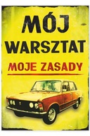DEKORÁCIA STENY PLAGÁT PLACHTA FIAT DARČEK DEKORÁCIA STENY PLAGÁT PLACHTA FIAT DARČEK