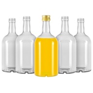 50x BLANKA Fľaše 500ml + viečko na tinktúry 50x BLANKA Fľaše 500ml + viečko na tinktúry
