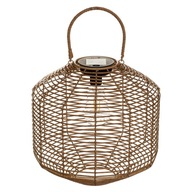 SOLÁRNY LAMPIÓN KUBA kovový lampáš 30 cm SOLÁRNY LAMPIÓN KUBA kovový lampáš 30 cm