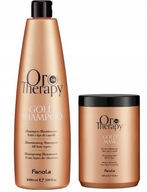 FANOLA ORO THERAPY ZLATÝ SET MASKY A ŠAMPÓNU LESKUJE A ZVLHČUJE VLASY 1L FANOLA ORO THERAPY ZLATÝ SET MASKY A ŠAMPÓNU LESKUJE A ZVLHČUJE VLASY 1L