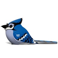 Eugyho bluejay. Ekologické 3D puzzle. Eugyho bluejay. Ekologické 3D puzzle.