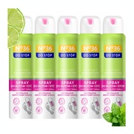 No36 dezodorant sprej antiperspirant na nohy topánky topánky mäta limetka x5 No36 dezodorant sprej antiperspirant na nohy topánky topánky mäta limetka x5