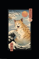 Plagát Trinidad Vincent Catzilla Ukiyoe 61x91,5 cm Plagát Trinidad Vincent Catzilla Ukiyoe 61x91,5 cm