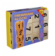 Drevené kocky na učenie matematiky Drevené kocky na učenie matematiky