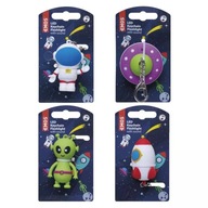 4x vesmírna kľúčenka P4712 ufo ASTRONAUT alien ROCKET 4x vesmírna kľúčenka P4712 ufo ASTRONAUT alien ROCKET