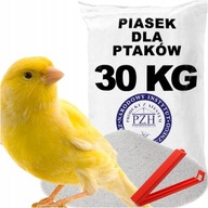 Biely piesok, kúpanie prachu pre vtáčie kanáriky 30 kg
