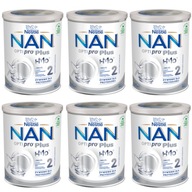 NAN OPTIPRO Plus 2 HM-O Mlieko mod.6m+ 6x800g NAN OPTIPRO Plus 2 HM-O Mlieko mod.6m+ 6x800g