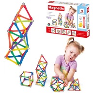 Magnetické stavebnice WOOPIE Kreatívne puzzle 70 ks. Magnetické stavebnice WOOPIE Kreatívne puzzle 70 ks.