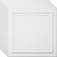 Biele dekoračné stropné obklady 0824 2m2 Biele dekoračné stropné obklady 0824 2m2
