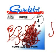 Gamakatsu Eel Háčiky LS-3113R 2/0 Gamakatsu Eel Háčiky LS-3113R 2/0