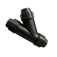 T-kus z PP Y (uhol 45°) pre HDPE/RHDPE rúry 40 mm PN16 T-kus z PP Y (uhol 45°) pre HDPE/RHDPE rúry 40 mm PN16