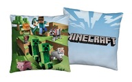 Dekoračný vankúšik 40x40 Minecraft pre fanúšika GAME