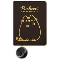 PLYŠOVÝ ZÁPISNÍK A5/96K ZLATÝ PUSHEEN, ST-MAJEWSKI