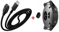 Kábel USB-C + kryt / Garmin Fenix ​​​​6X / 6X Pro