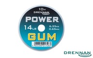 Tlmič DRENNAN POWER GUM 0,65mm ČERVENÝ