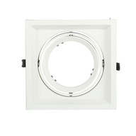 Zapustené stropné svietidlo 1xAR111 G53 White V-TAC VT-7221 Zapustené stropné svietidlo 1xAR111 G53 White V-TAC VT-7221