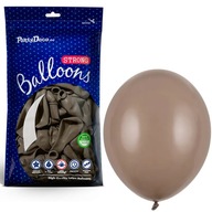 Silné balóny 30 cm pastelová káva 50 ks Silné balóny 30 cm pastelová káva 50 ks