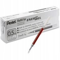 12 x červená kartuša Pentel Energel 0,5 mm LRN5