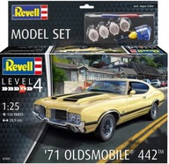 Oldsmobile 442 Coup 71' Model auta 1:24 Oldsmobile 442 Coup 71' Model auta 1:24