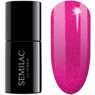 SEMILAC HYBRID POLISH 348 Šarmantné RUBY GLITTER SEMILAC HYBRID POLISH 348 Šarmantné RUBY GLITTER
