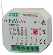 Rádiový vysielač pod omietku 230V FW-RC4AC