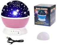 Projektorová lampa NIGHT LAMP ROTATING STARS PROJECTOR viacfarebná Projektorová lampa NIGHT LAMP ROTATING STARS PROJECTOR viacfarebná