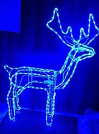 VEĽKÝ LED SOB 125CM XXL MODRÁ S POHYBOU HLAVOU VEĽKÝ LED SOB 125CM XXL MODRÁ S POHYBOU HLAVOU