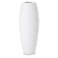 Riso dekoratívna váza (FI) 12x30cm Biela
