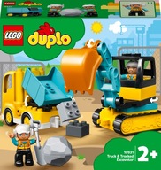 LEGO Duplo 10931 Nákladné auto a pásové rýpadlo LEGO Duplo 10931 Nákladné auto a pásové rýpadlo