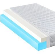 MATRAC 180x200 VISCO PAMÄŤ 6CM ŤAŽKÁ H1 21CM MATRAC 180x200 VISCO PAMÄŤ 6CM ŤAŽKÁ H1 21CM