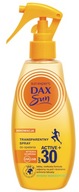 DAX SUN TRANSPARENT SPREJ NA OPAĽOVANIE ACTIVE+ SPF 30, 200 ml DAX SUN TRANSPARENT SPREJ NA OPAĽOVANIE ACTIVE+ SPF 30, 200 ml